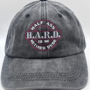 H.A.R.D. Logo Hat Grey